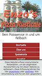 Mobile Screenshot of enzo-pizza.info